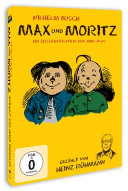 Cover - Wilhelm Busch: MAX und MORITZ erzählt von Heinz Rühmann